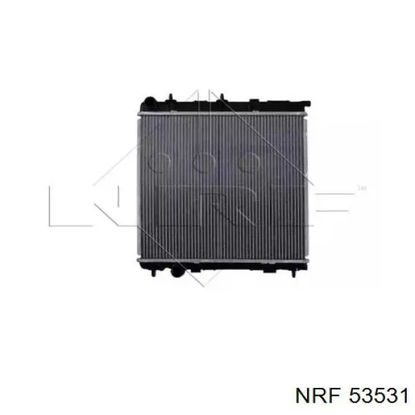 Radiador refrigeración del motor 53531 NRF
