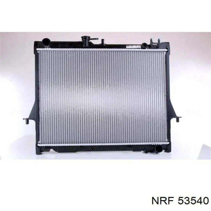 Radiador refrigeración del motor 53540 NRF