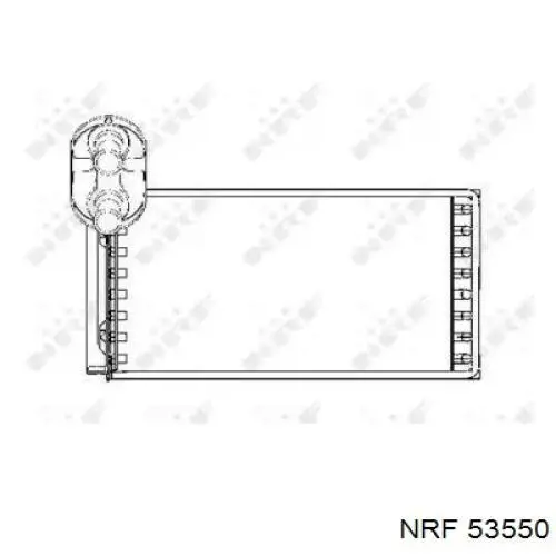Радиатор отопителя NRF 53550