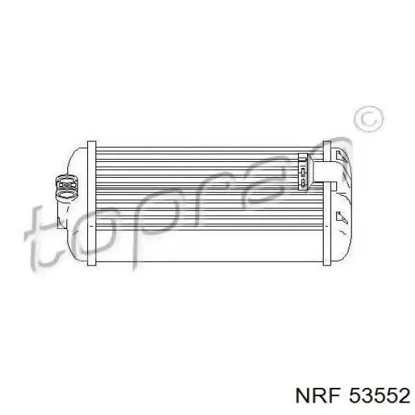 Купить Радиатор печки Мерседес-бенц Ц  S202