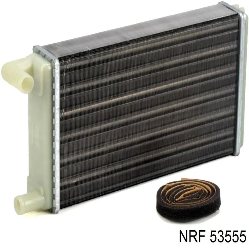 Радиатор печки (отопителя) NRF 53555 цена, от 28.35 USD