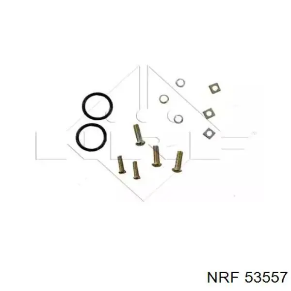 Радиатор печки (отопителя) NRF 53557 цена, от 26.25 USD