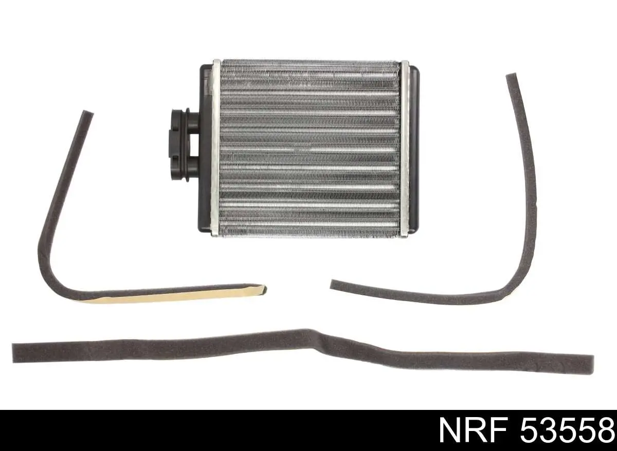 Радиатор печки (отопителя) NRF 53558