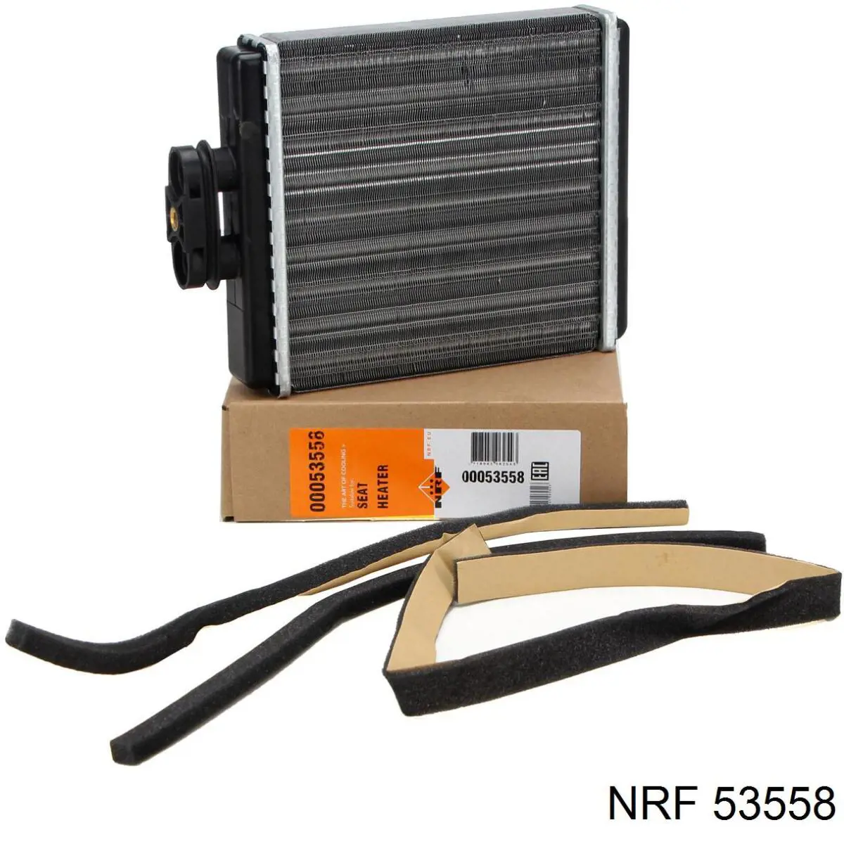 Радиатор печки (отопителя) NRF 53558 цена, от 22.48 USD