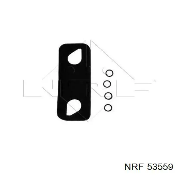 Радиатор печки 53559 NRF