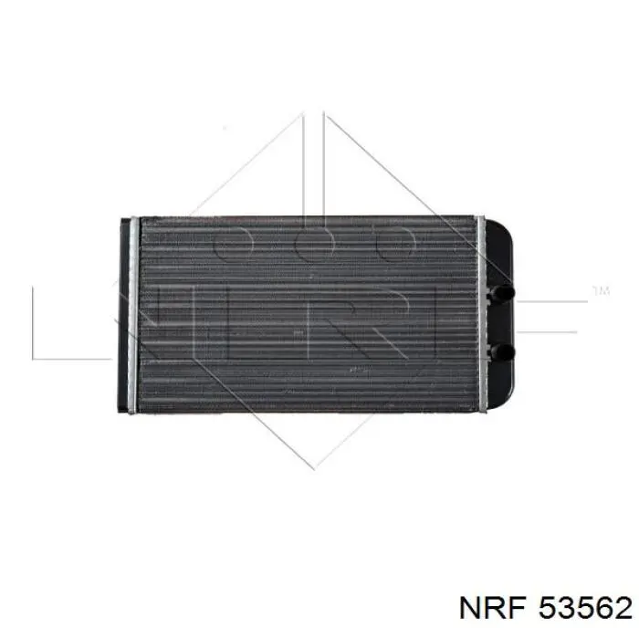 Радиатор печки (отопителя) NRF 53562 цена, от 32.94 USD