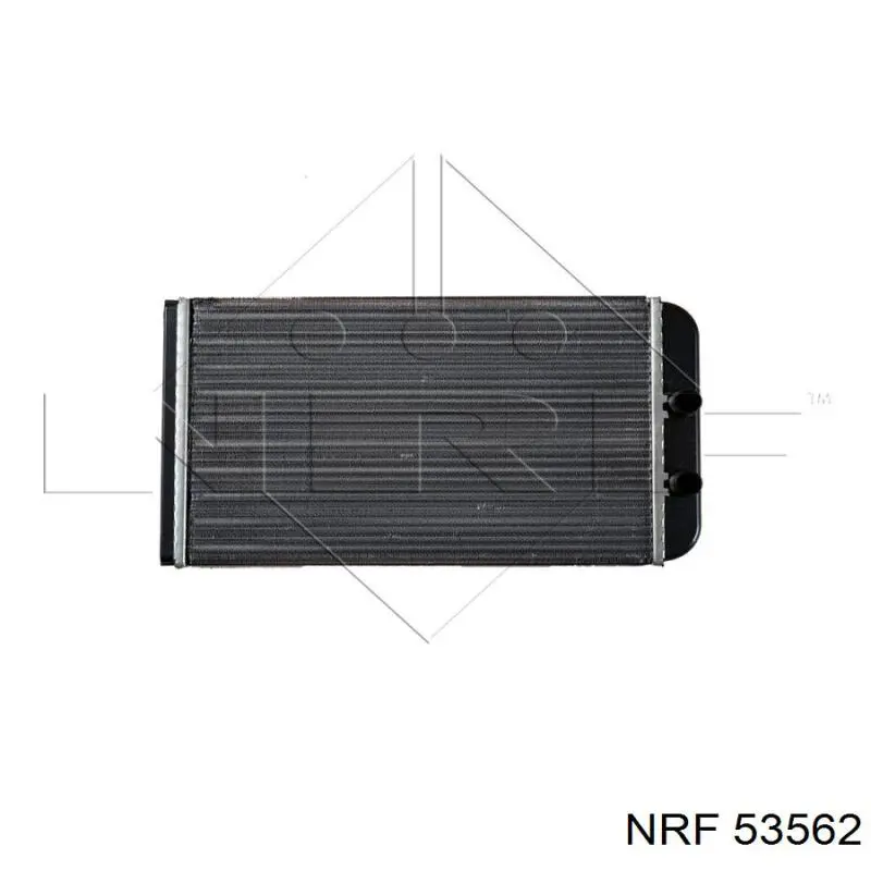 53562 NRF радиатор печки