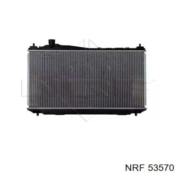 Radiador refrigeración del motor 53570 NRF