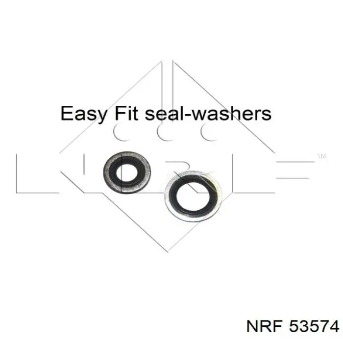 Радиатор охлаждения двигателя NRF 53574 цена, от 95.94 USD