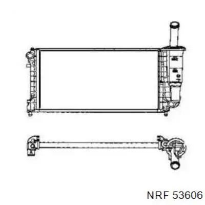 Радиатор 01043050 Fiat/Alfa/Lancia