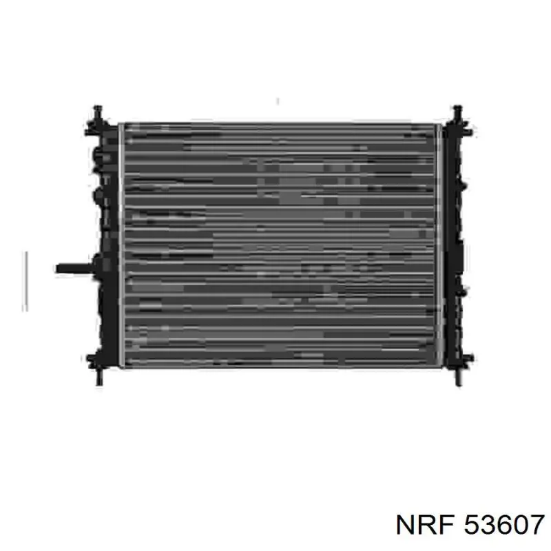 53607 NRF радиатор