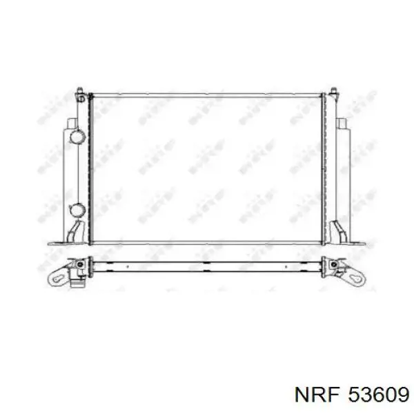 53609 NRF радиатор