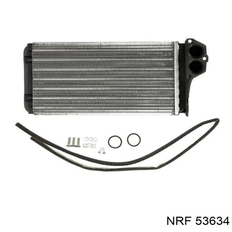 Радиатор печки (отопителя) NRF 53634 цена, от 17.55 USD