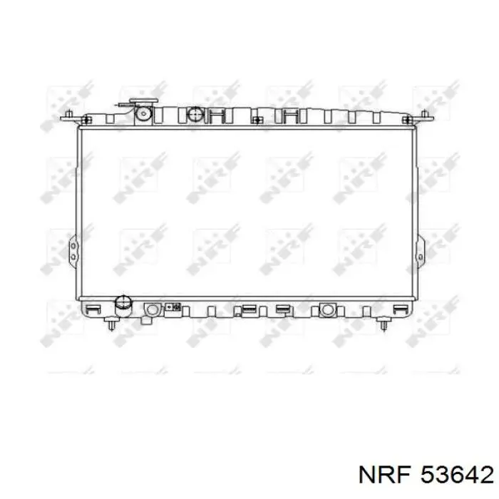 Радиатор охлаждения двигателя NRF 53642 цена, от 87.82 USD