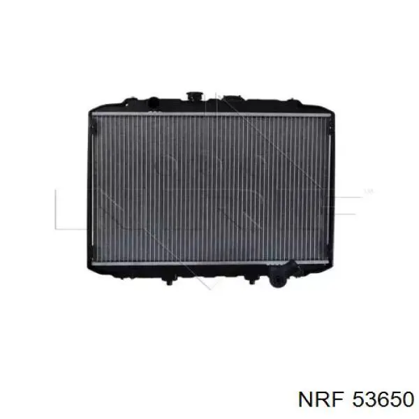Radiador refrigeración del motor 53650 NRF
