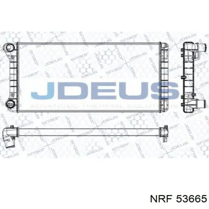 Радиатор охлаждения NRF 53665