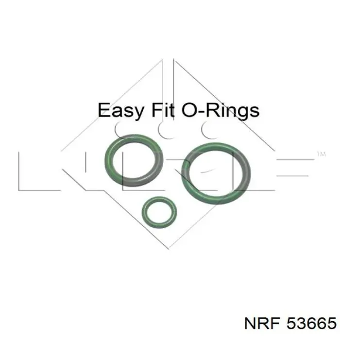 Радиатор охлаждения двигателя NRF 53665 цена, от 27.71 USD