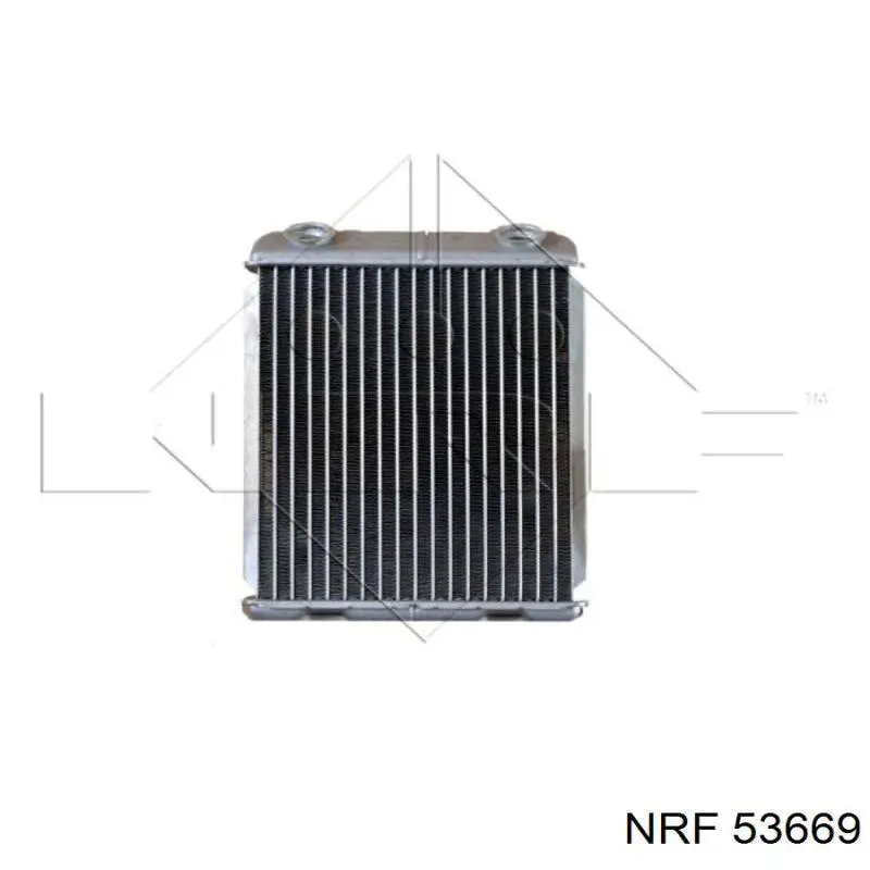 Radiador de calefacción 53669 NRF