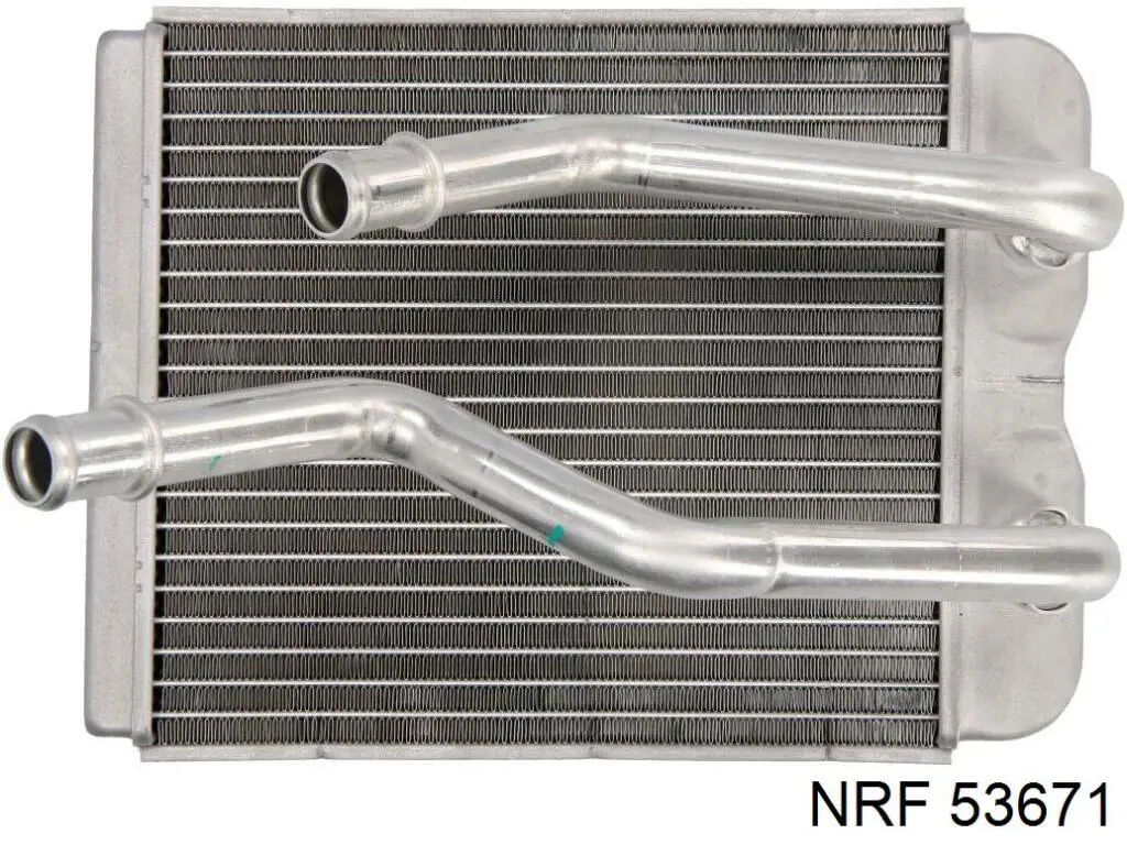 Radiador de calefacción 53671 NRF