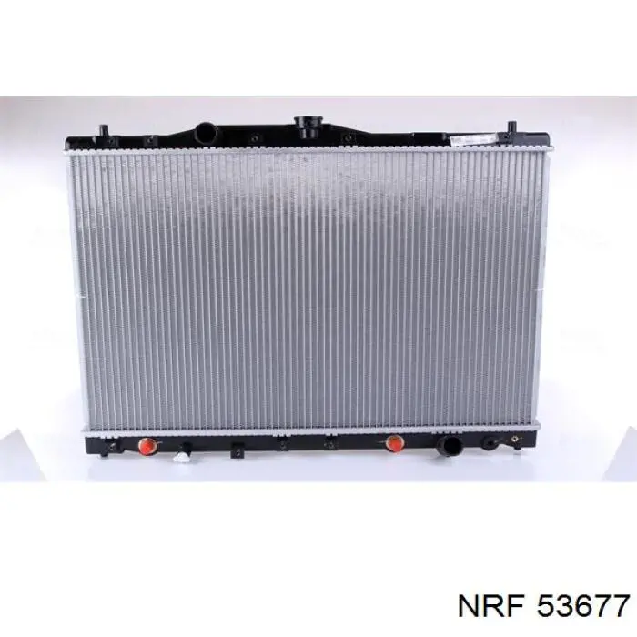 Radiador refrigeración del motor 53677 NRF
