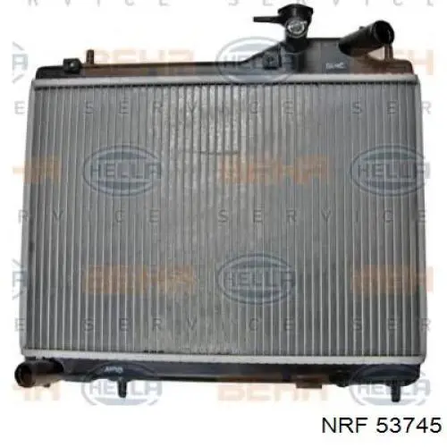 Радиатор 53745 NRF