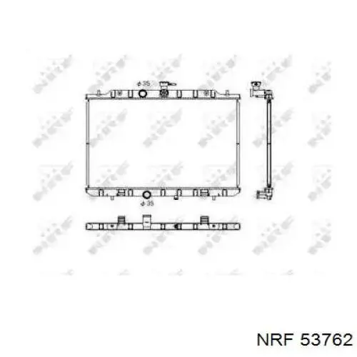 Радиатор 53762 NRF