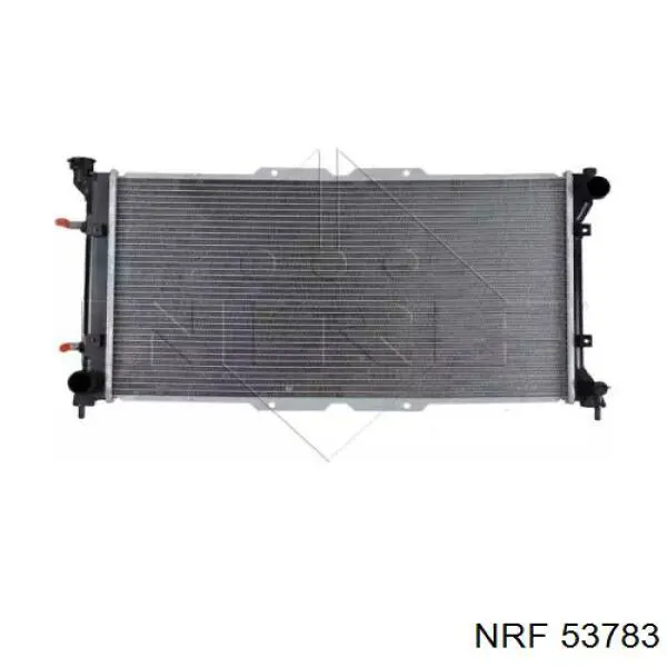 Radiador refrigeración del motor 53783 NRF