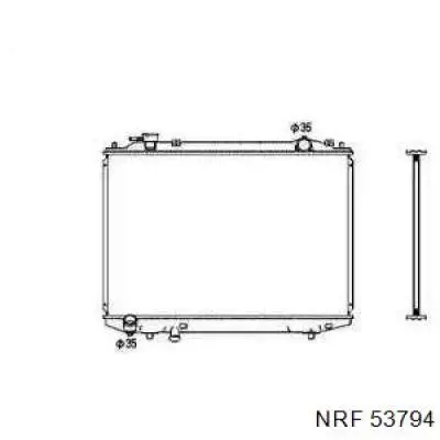 Радиатор 53794 NRF