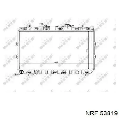 Радиатор охлаждения NRF 53819