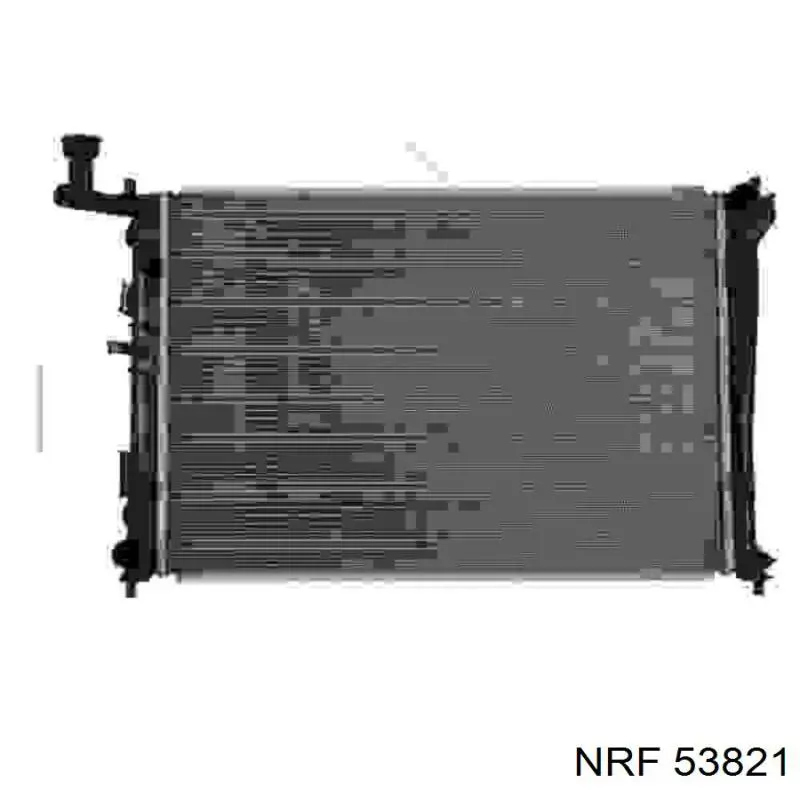 Radiador refrigeración del motor 53821 NRF