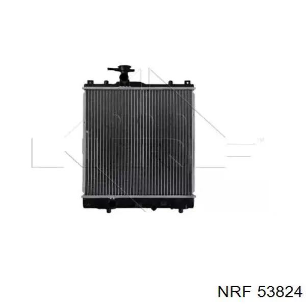 Radiador refrigeración del motor 53824 NRF