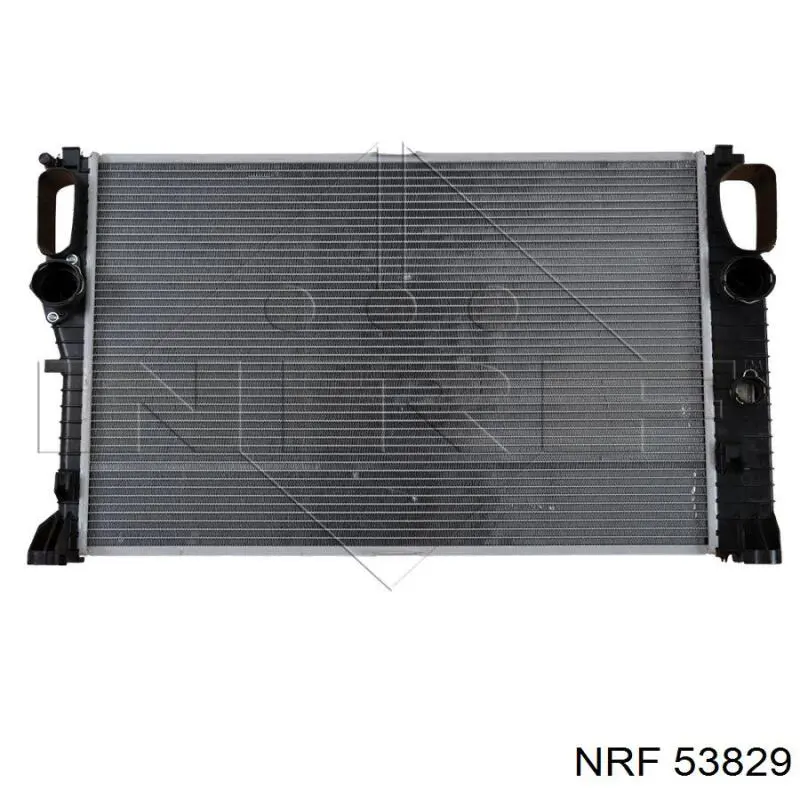 Radiador refrigeración del motor 53829 NRF