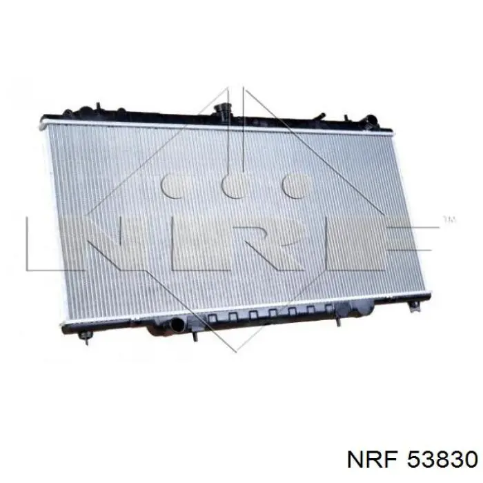 Radiador refrigeración del motor 53830 NRF