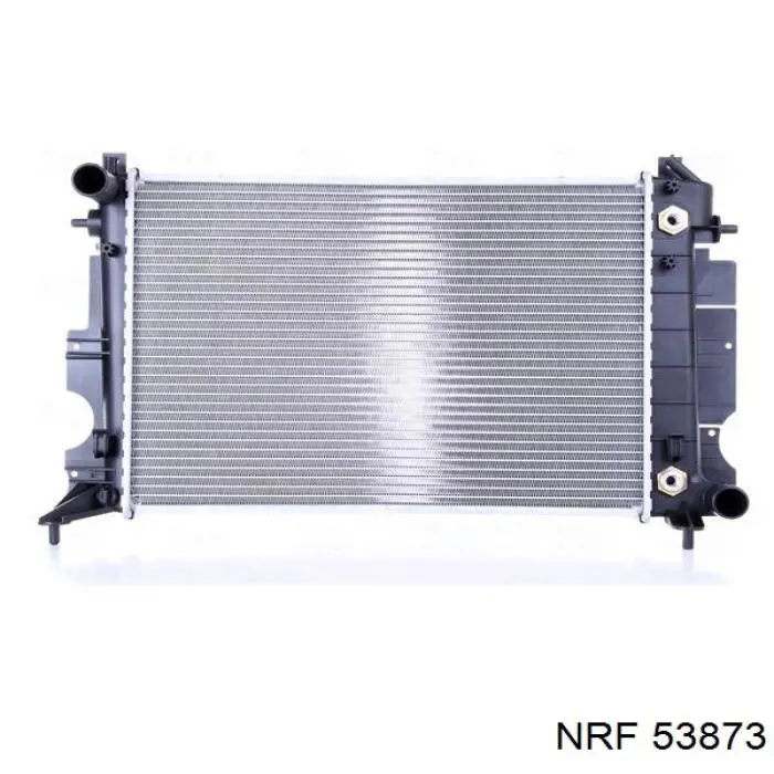 Radiador refrigeración del motor 53873 NRF