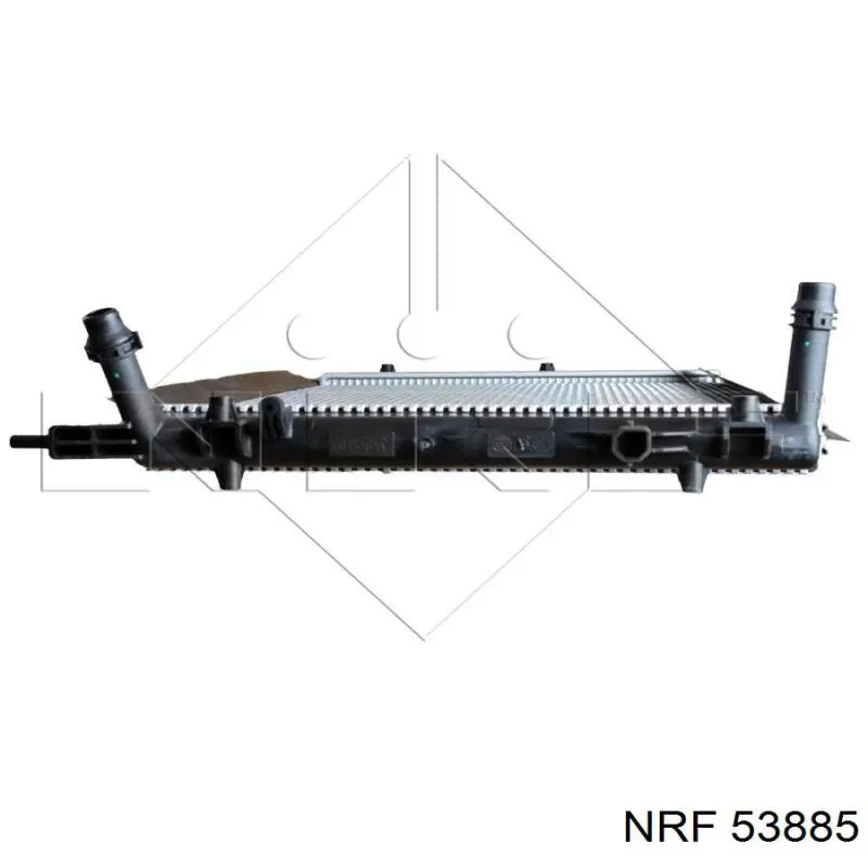 Radiador refrigeración del motor 53885 NRF