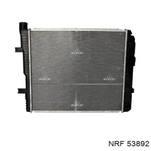 Radiador refrigeración del motor 53892 NRF