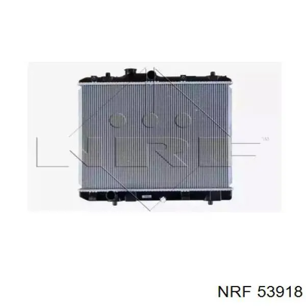 Radiador refrigeración del motor 53918 NRF