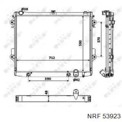 Радиатор R12351 Sato Tech