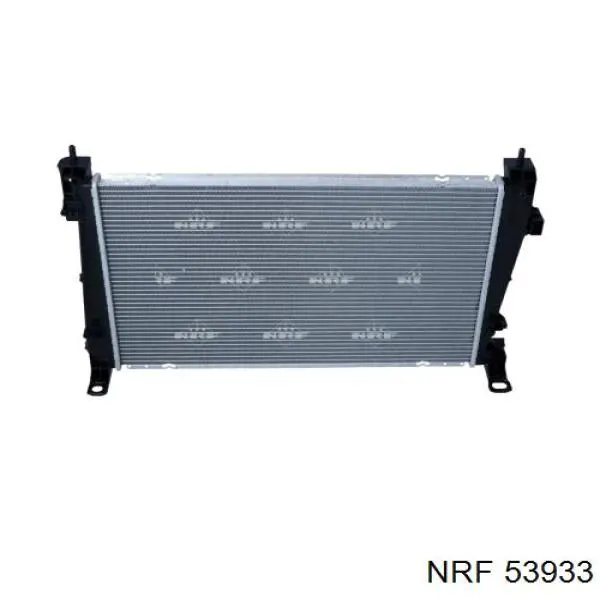 Radiador refrigeración del motor 53933 NRF