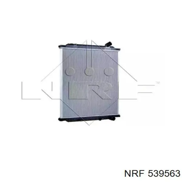 NIS 672060 Nissens радиатор