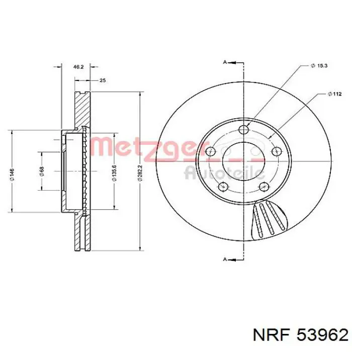 Радиатор охлаждения двигателя NRF 53962 цена, от 79.81 USD