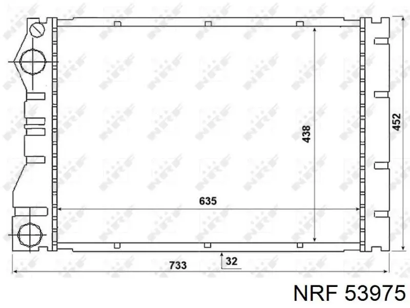 Купить 6025312321 Renault (RVI) Радиатор водяной