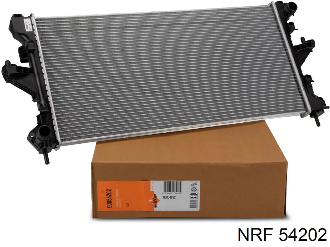 Radiador refrigeración del motor 54202 NRF
