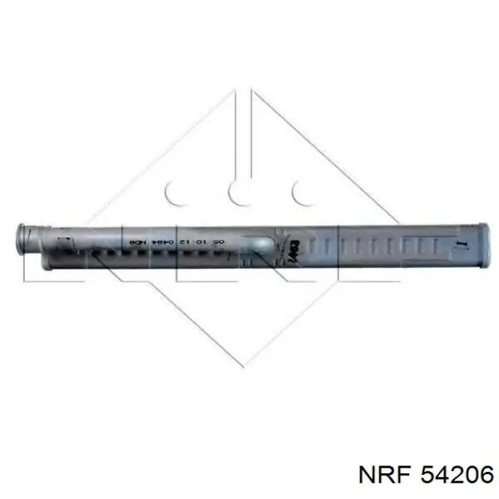 Радиатор печки (отопителя) NRF 54206 цена, от 71.72 USD