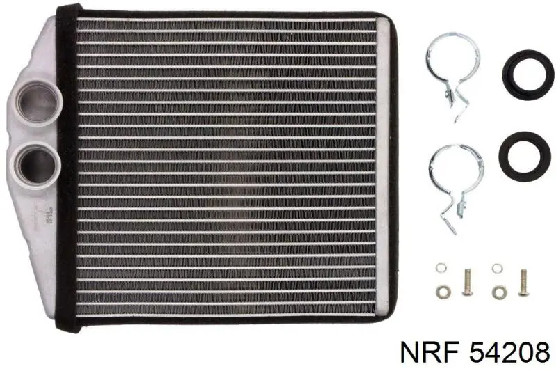 Radiador de calefacción 54208 NRF