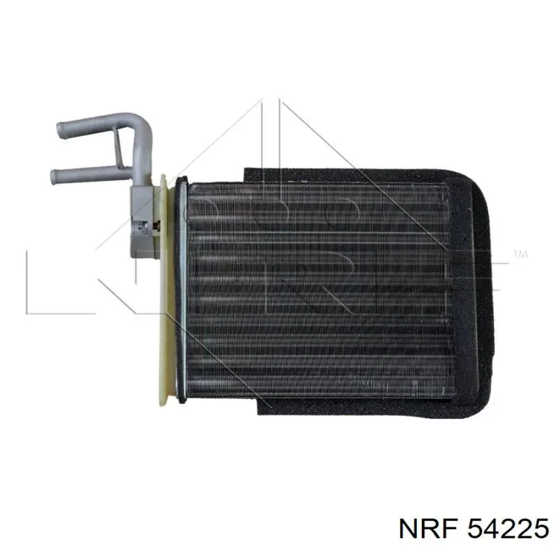 54225 NRF радиатор печки