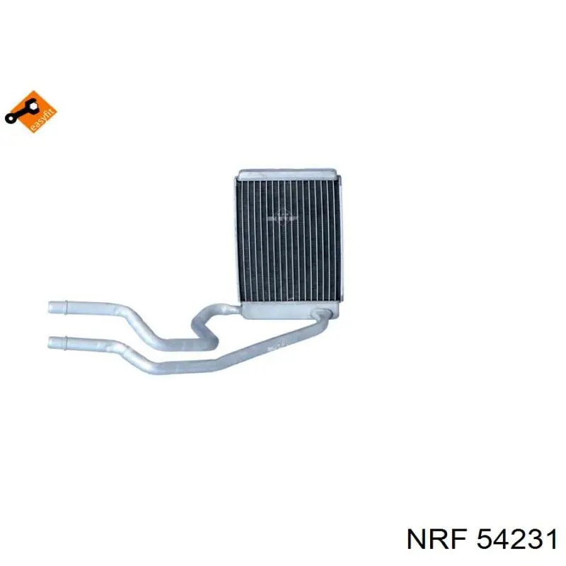 Radiador de calefacción 54231 NRF