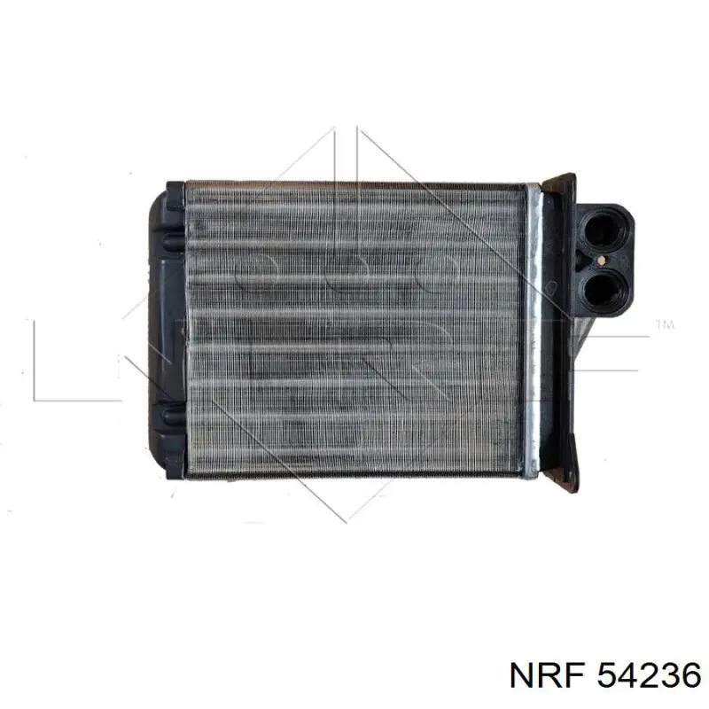 Радиатор печки (отопителя) задний NRF 54236