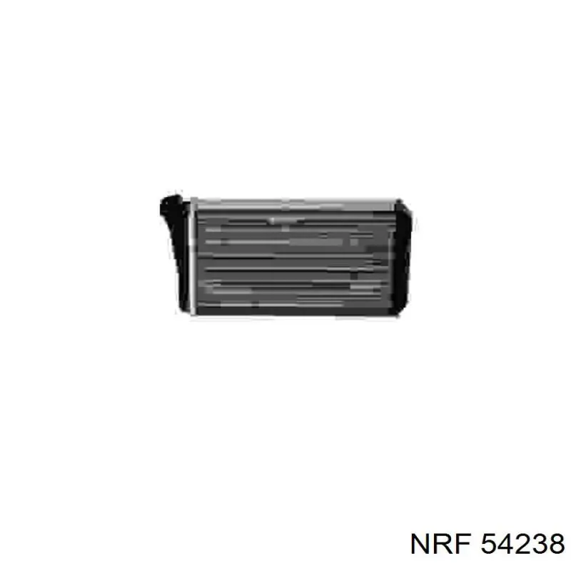 54238 NRF Радиатор отопителя салона