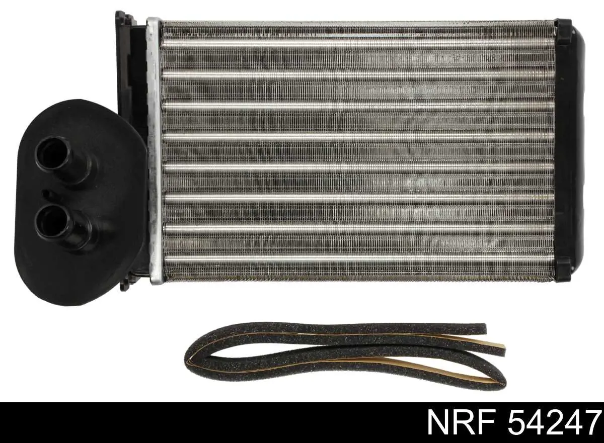 Радиатор печки (отопителя) NRF 54247 цена, от 22.03 USD